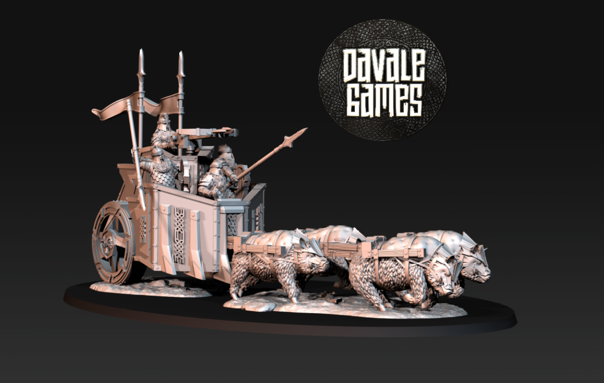 Iron Dwarves Chariot